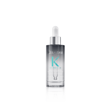Botella de Serum Symbiose de Kérastase, vista frontal del envase de 90 ml.